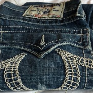 Size 30 True Religion blue jeans bootcut
